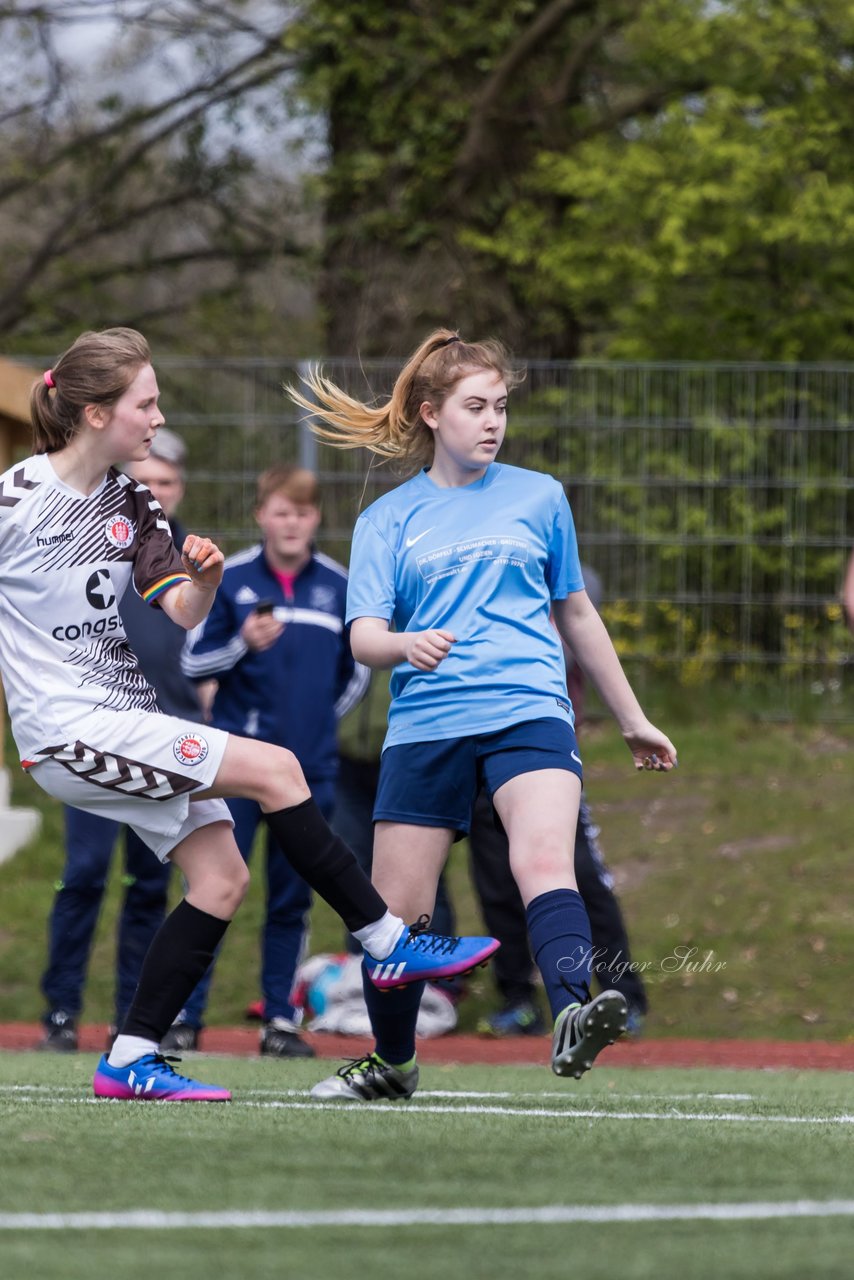 Bild 162 - B-Juniorinnen Ellerau - St. Pauli : Ergebnis: 1:1